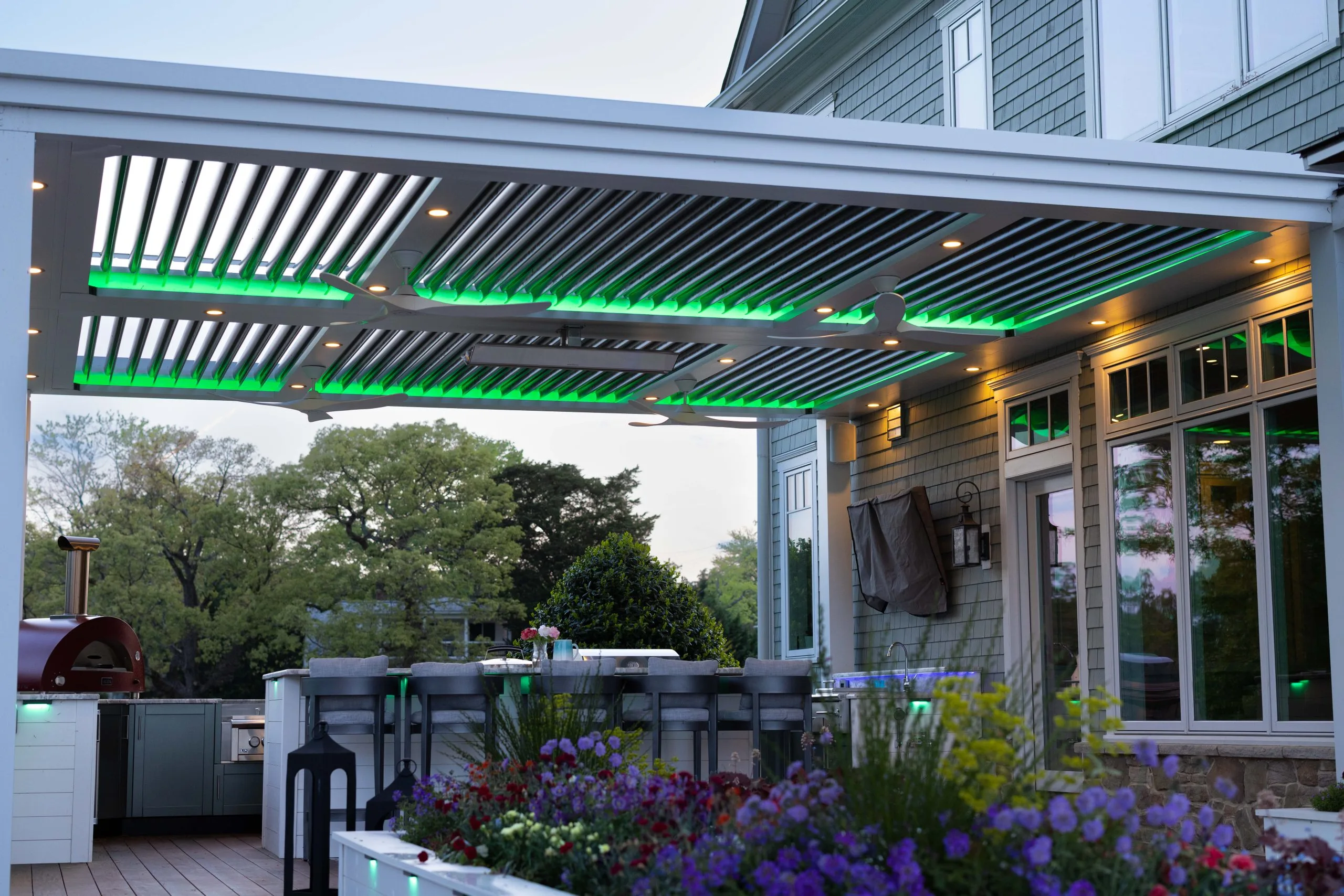 LumaComfort Motorized Pergola Installation Philadelphia